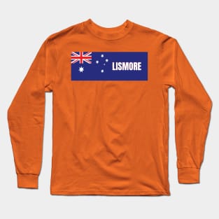 Lismore City in Australian Flag Long Sleeve T-Shirt